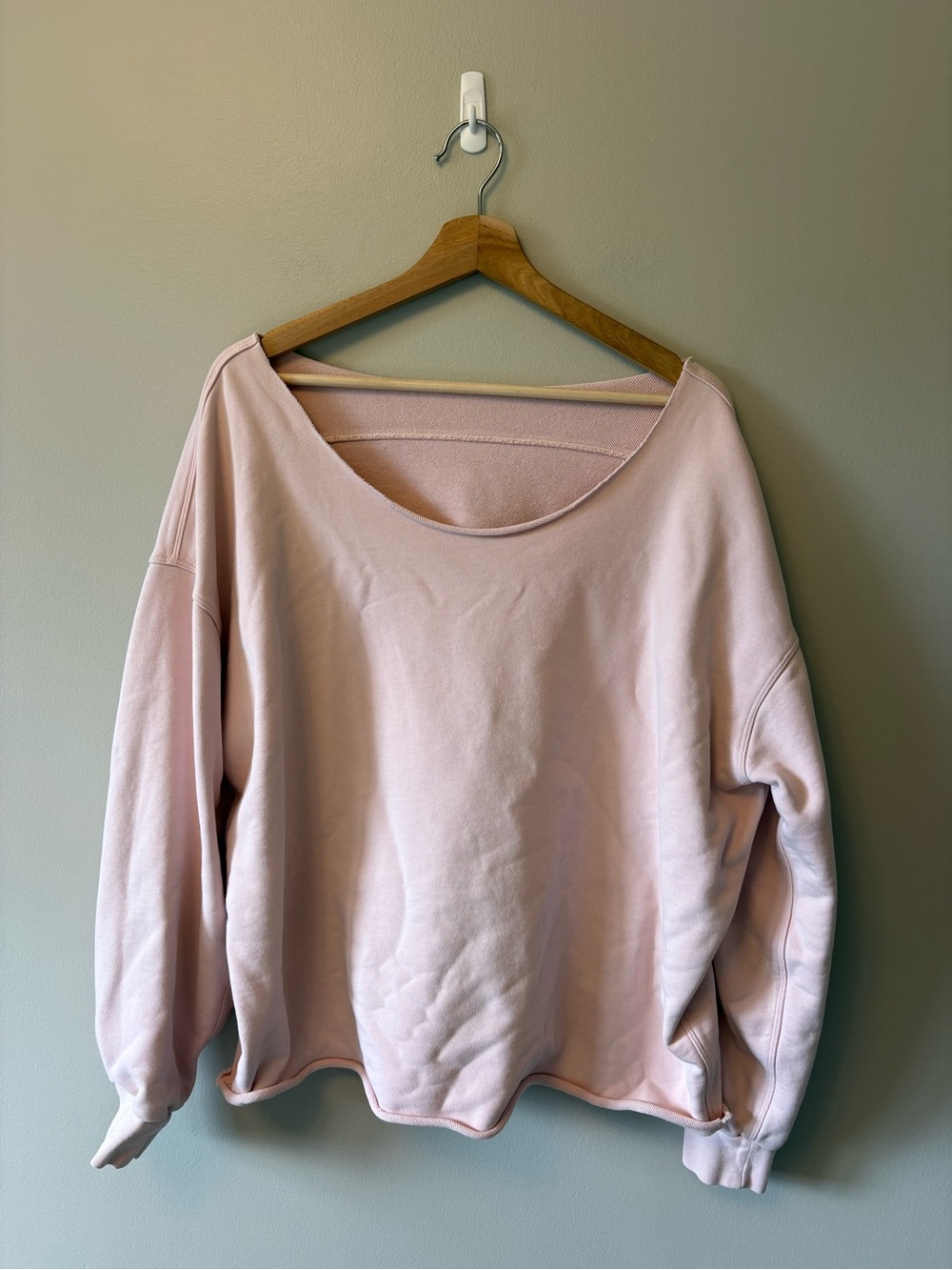 Lululemon Off the Shoulder Crewneck Sweater